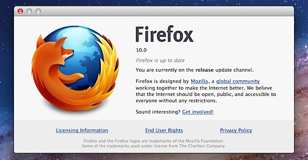 firefox for mac version 9